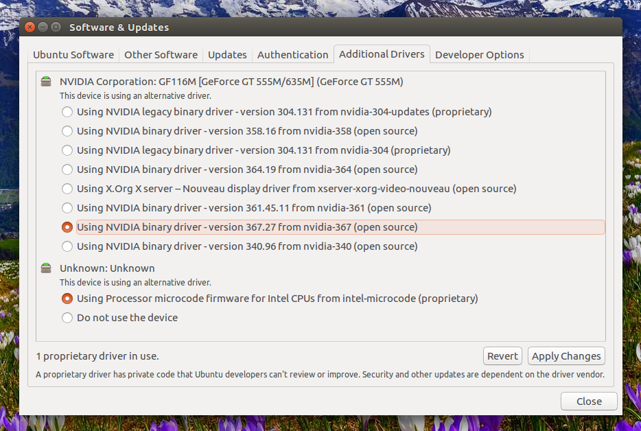 Ubuntu Latest Nvidia Driver